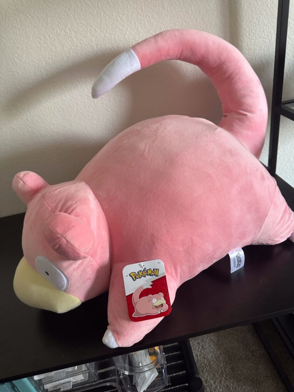 Pokemon Slowpoke Plush, 24-Inch - Adorable, Ultra-Soft, Life Size Plush Toy - Picture 6 of 7